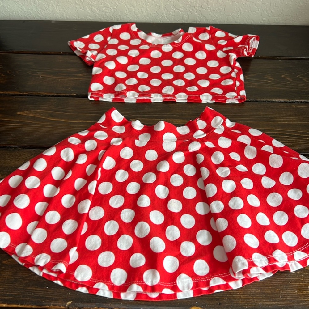 Custom made Minnie Mouse inspired set